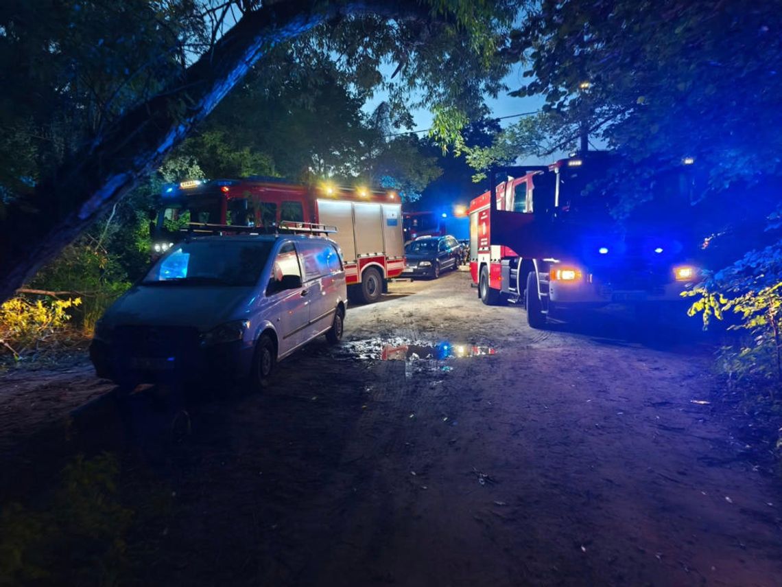 Natychmiastowa mobilizacja, szybka akcja - awaria tamy na Jeziorce