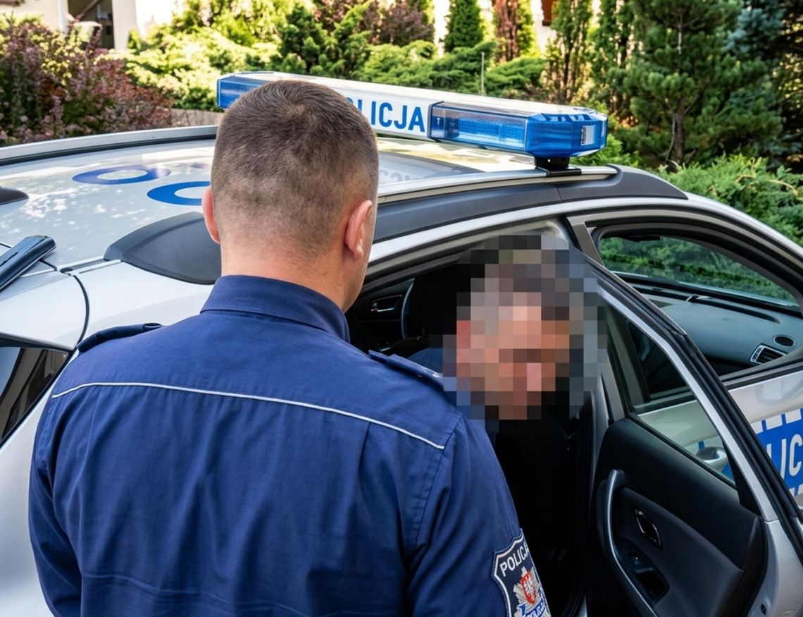 Nerwowa reakcja na radiowóz. Szybko wyszło na jaw, dlaczego Nerwowa reakcja na radiowóz. Szybko wyszło na jaw, dlaczego