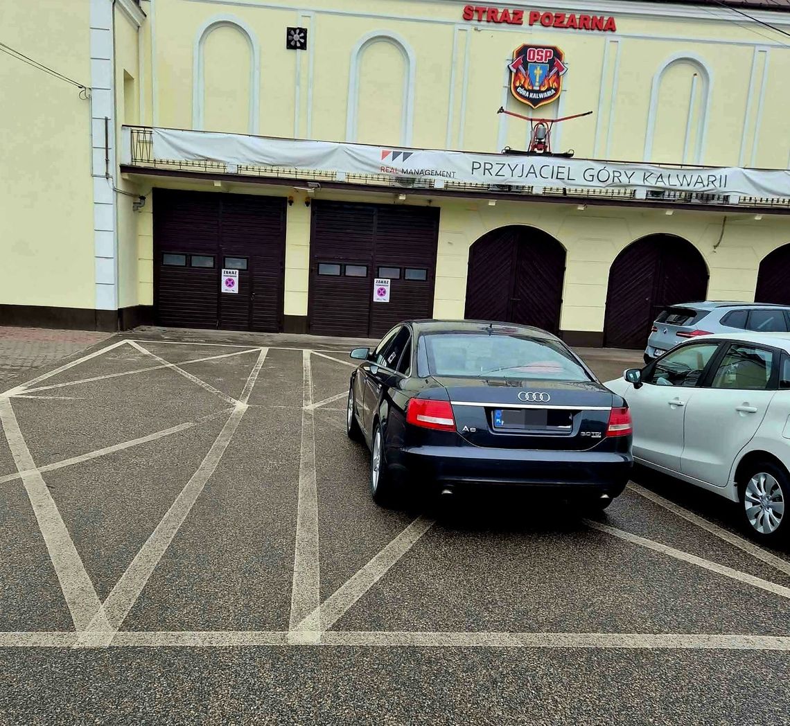 Nie blokuj wyjazdu strażakom!