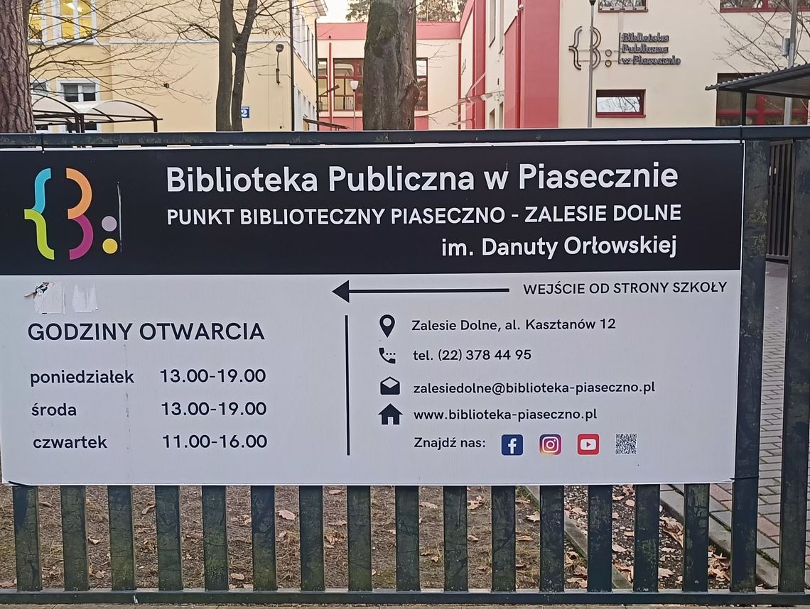 Nie chcą biblioteki w szkole