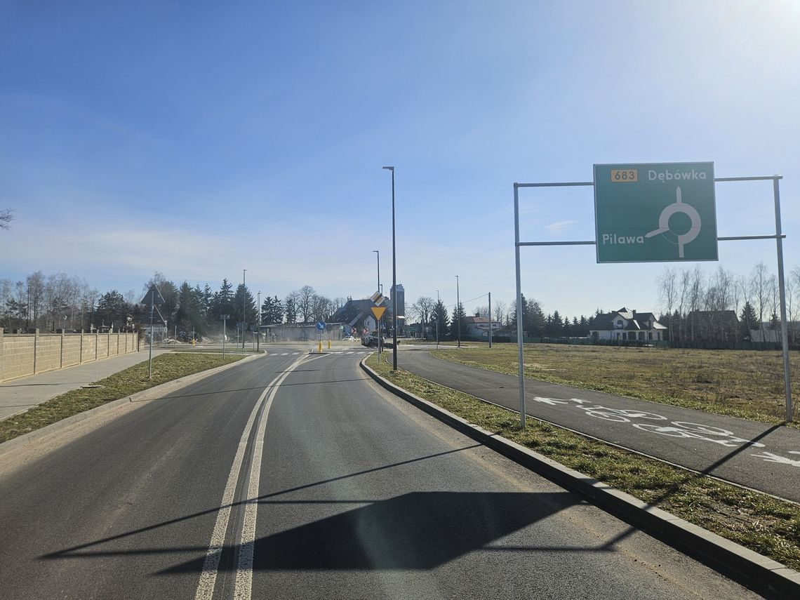 Nowa droga w Sobikowie prawie gotowa