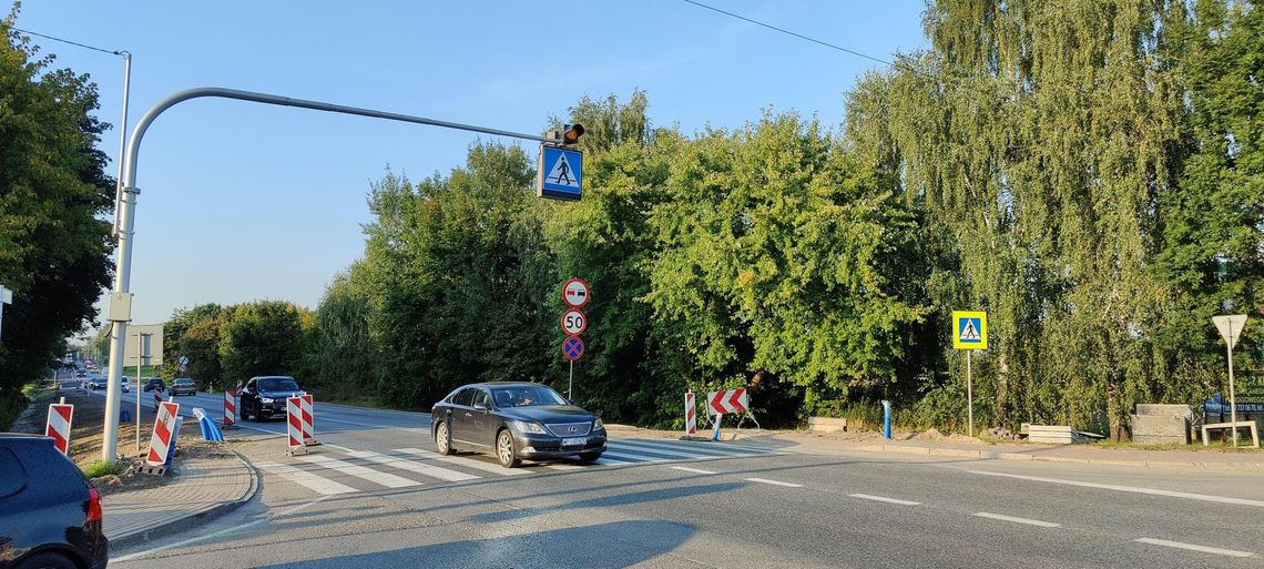 Nowe światła na obwodnicy Piaseczna