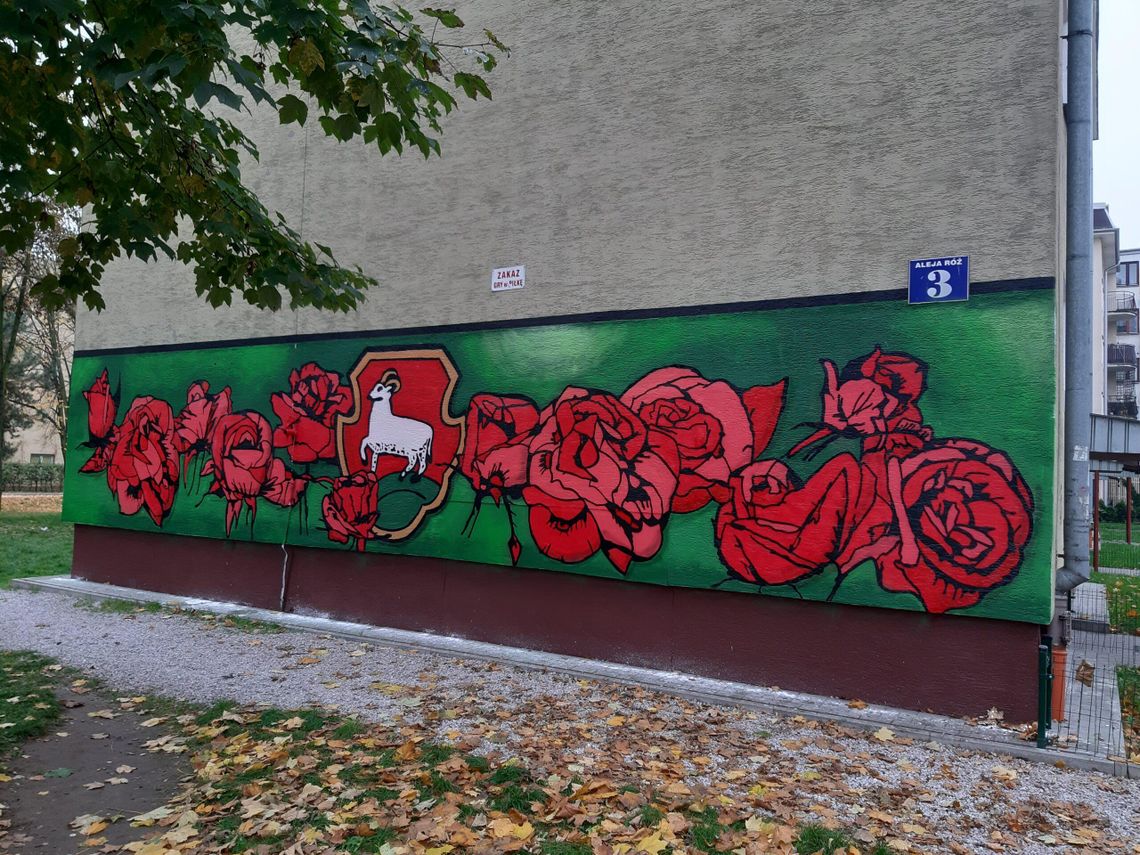 Nowy mural w Piasecznie