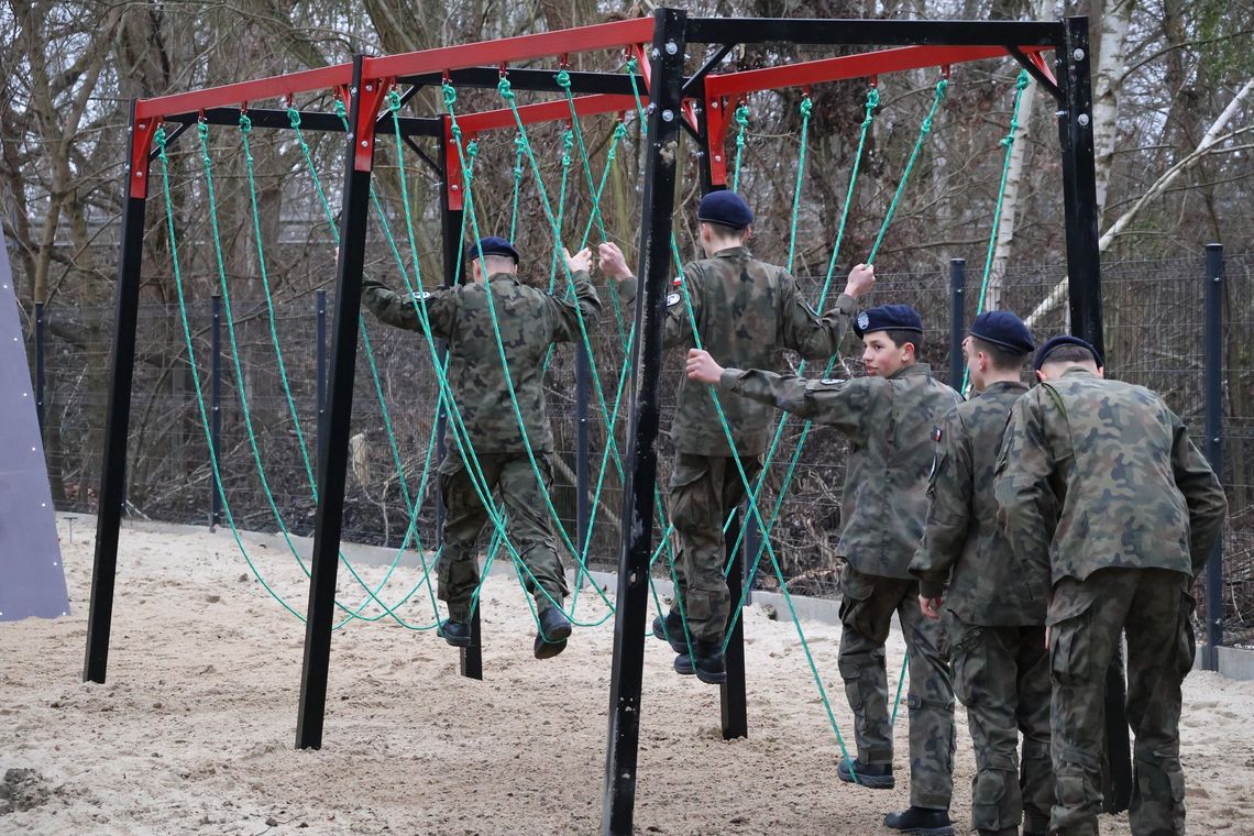 Nowy park szkoleniowy dla kadetów z Konstancina-Jeziorny
