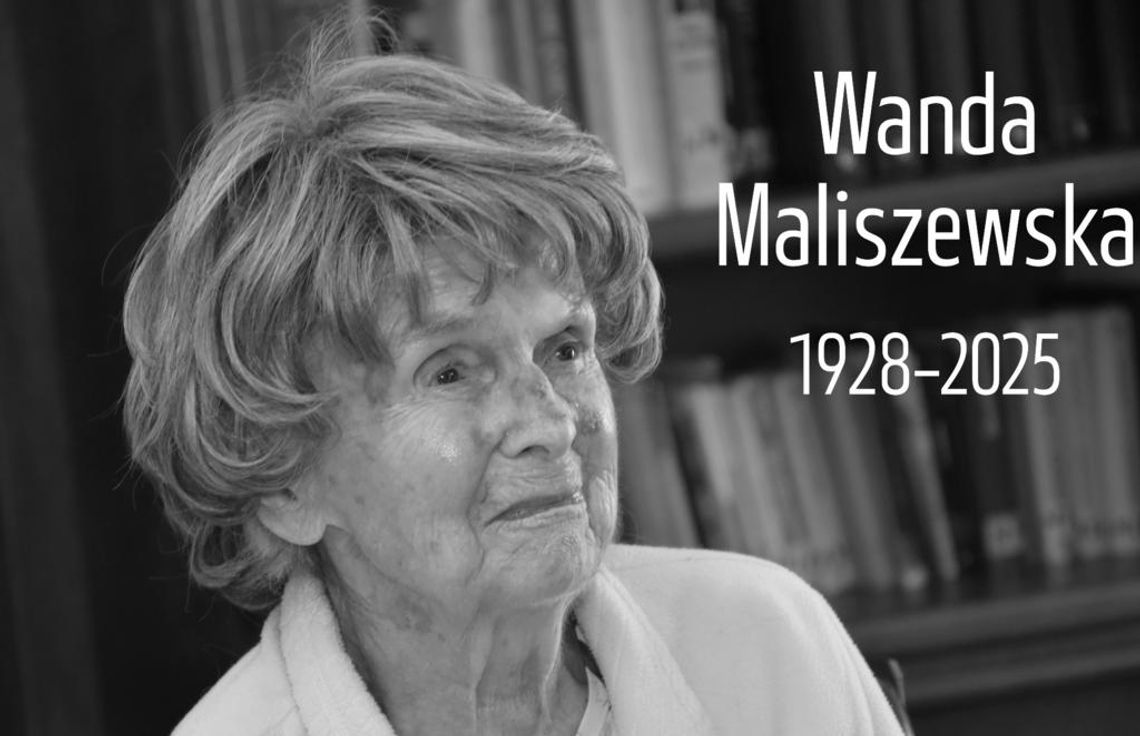 Odeszła kombatantka Powstania Warszawskiego - Wanda Maliszewska miała 97 lat