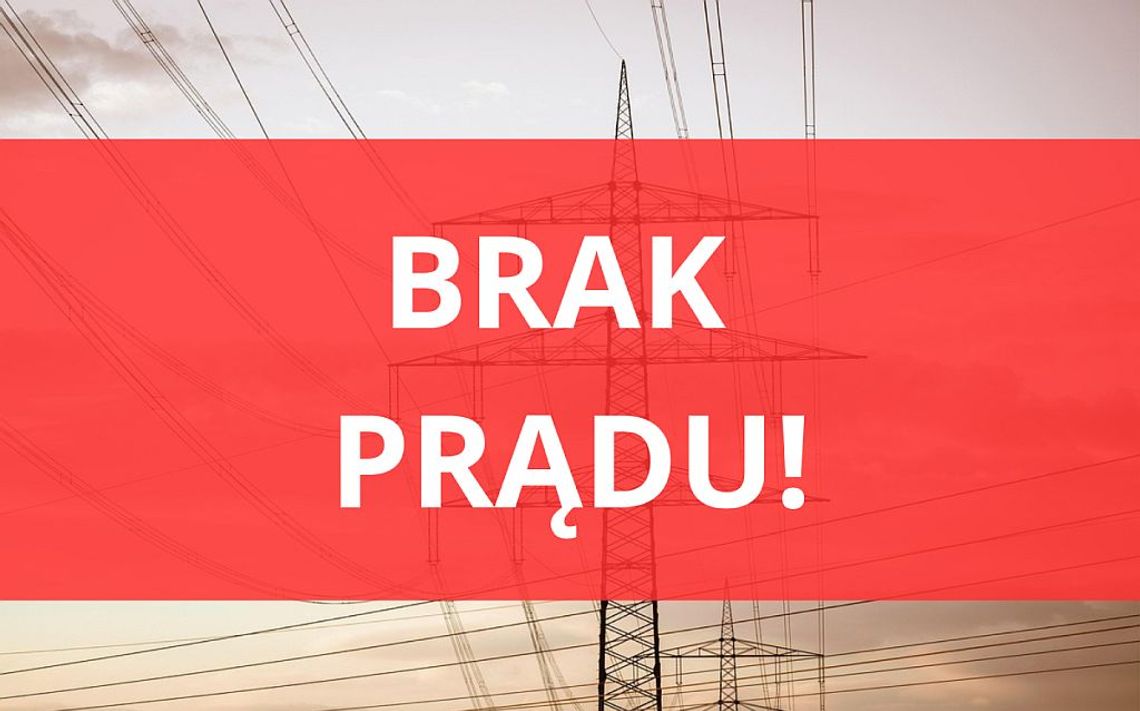 PGE ostrzega mieszkańców. Liczne wyłączenia prądu w powiecie!