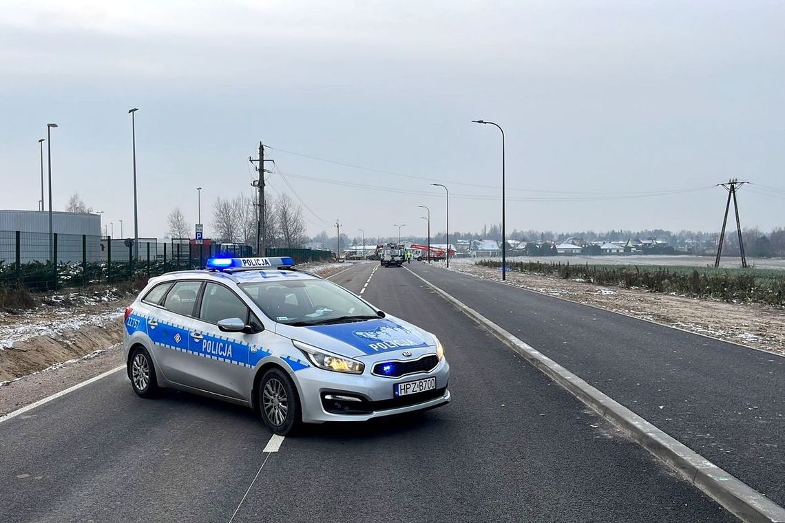 Piaseczno. Jeździli po nieoddanej do użytku drodze