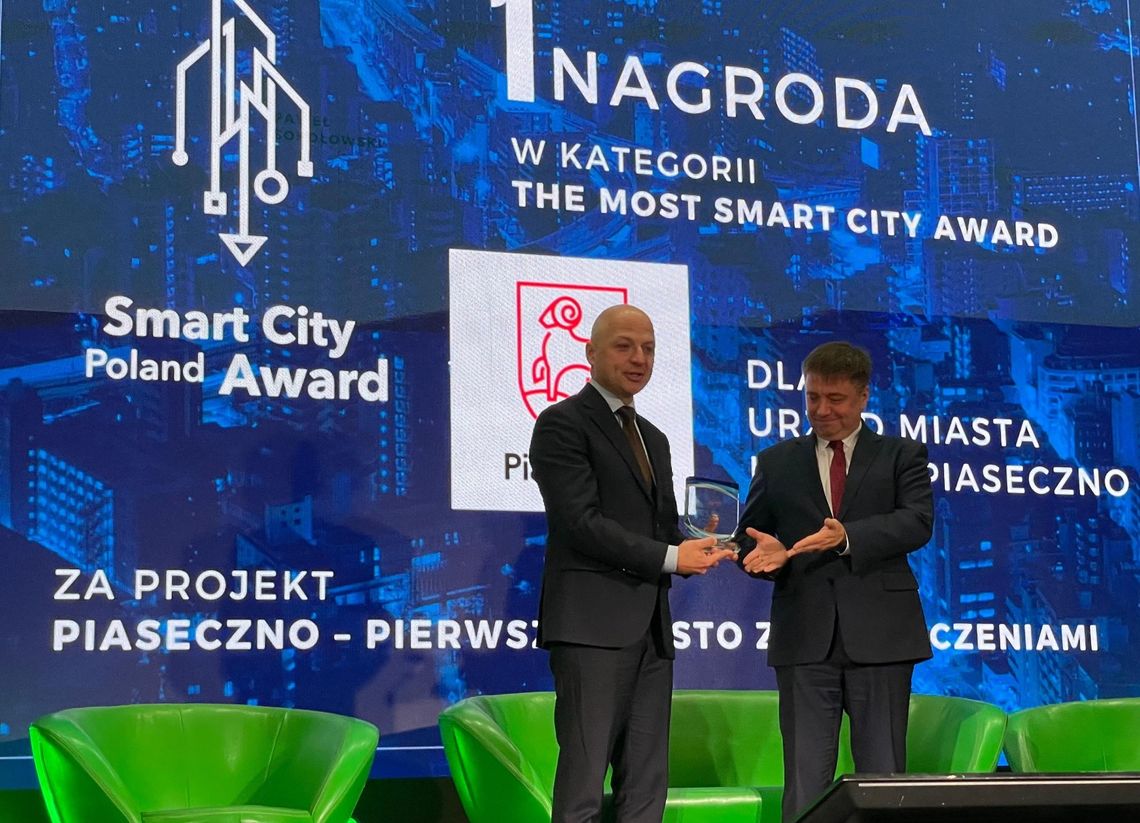 Piaseczno zwycięzcą konkursu The Most Smart City Award