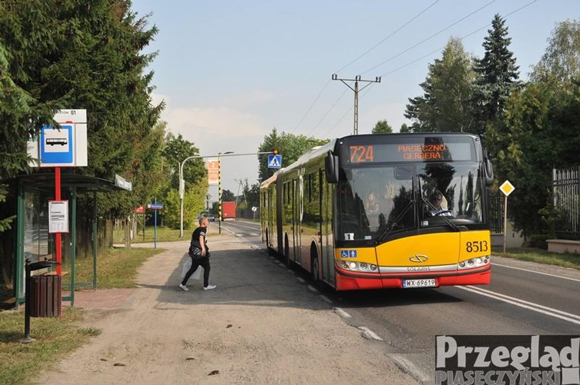 Pijany kierowca autobusu linii 724 zatrzymany przez pasażerkę