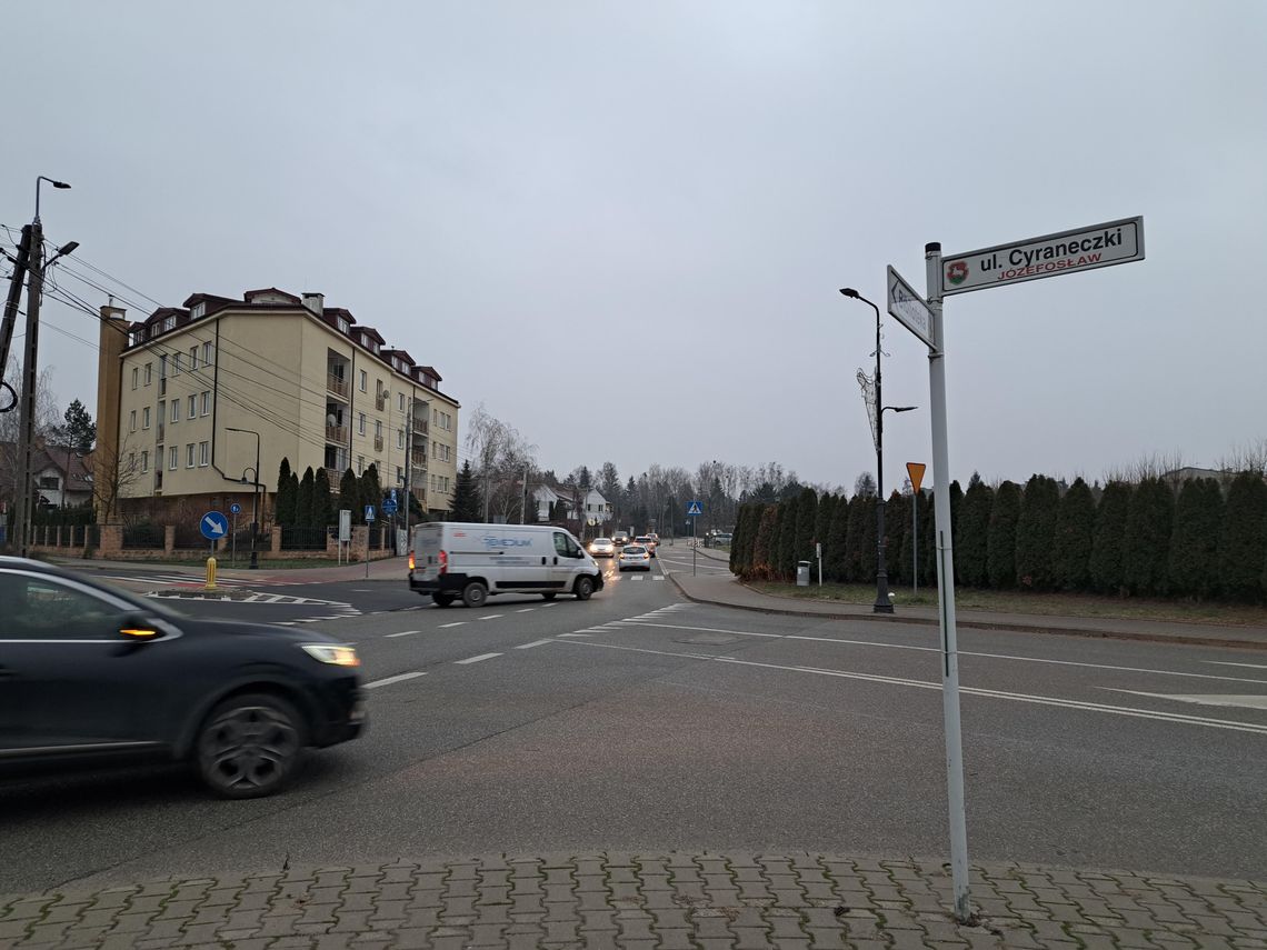 Planowane zmiany na Cyraneczki/Julianowskiej Planowane zmiany na Cyraneczki/Julianowskiej