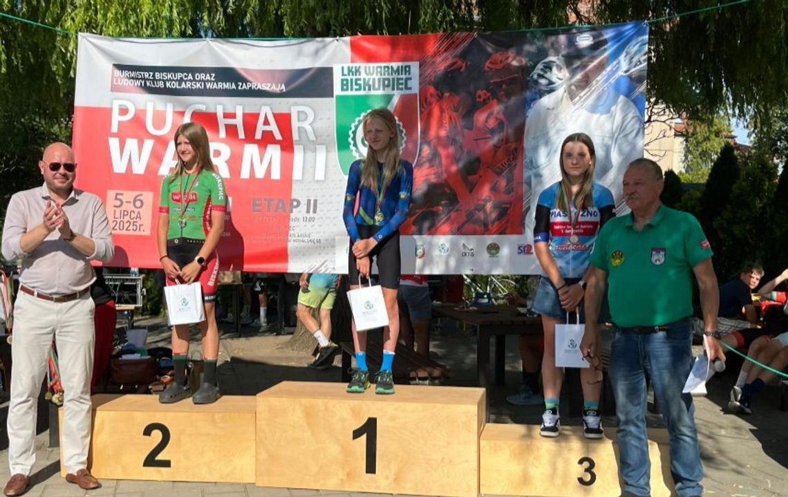 Podium Pucharu Warmii