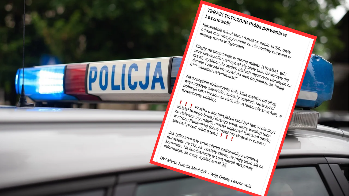 Próba porwania dwóch dziewczynek w powiecie piaseczyńskim? Uważajcie na siebie! Próba porwania dwóch dziewczynek w powiecie piaseczyńskim? Uważajcie na siebie!