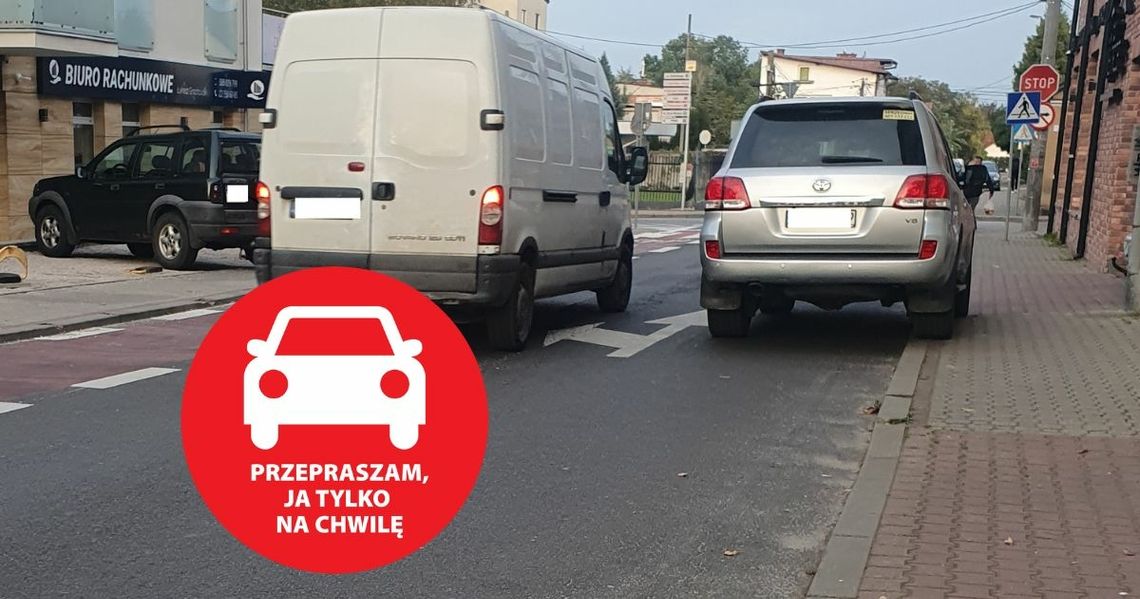 Przepraszam, ja tylko na chwilę