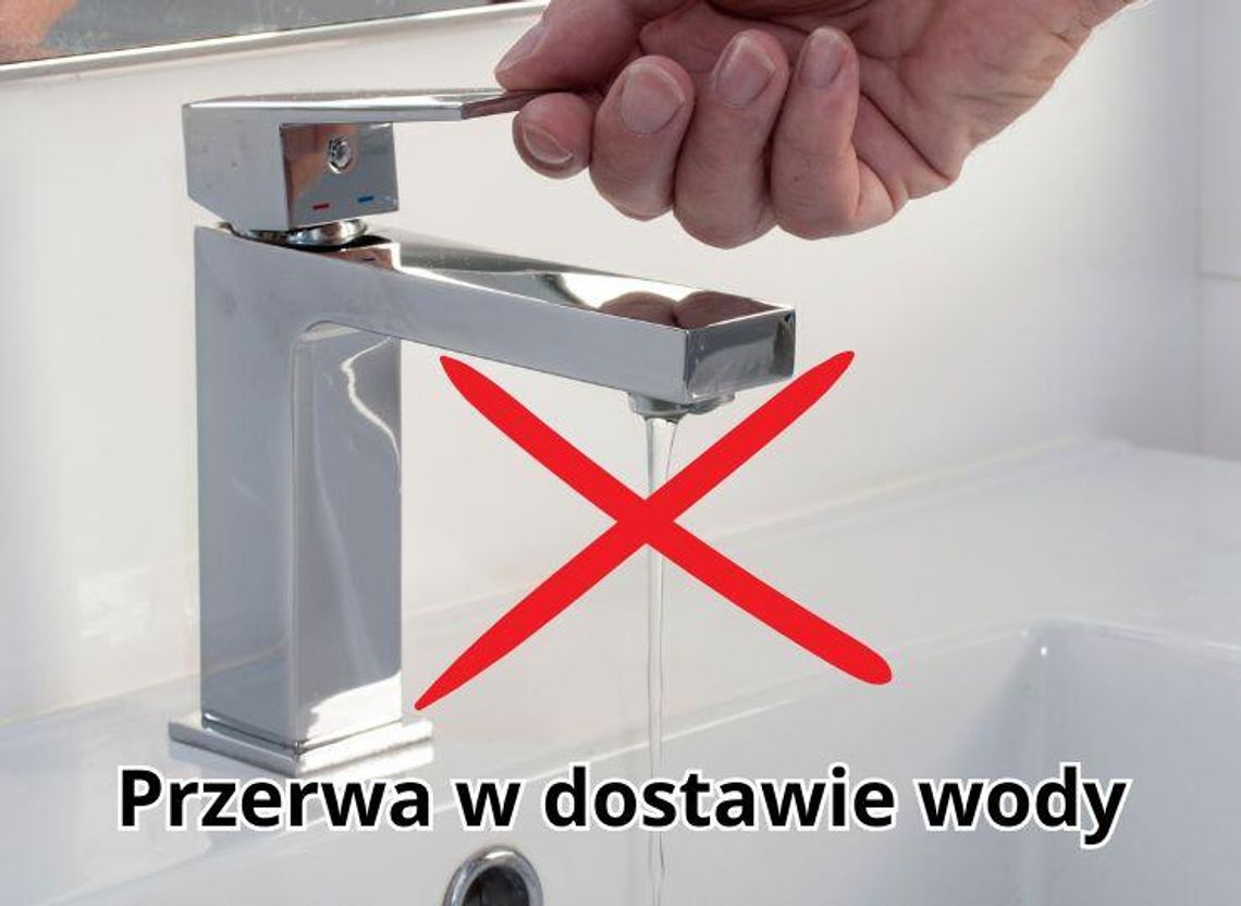 Przerwa w dostawie wody