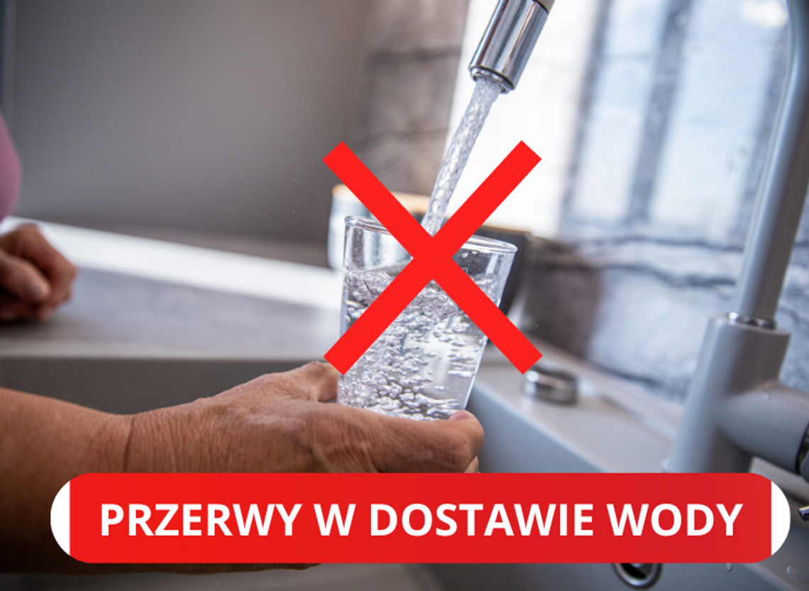 Przerwy w dostawie wody