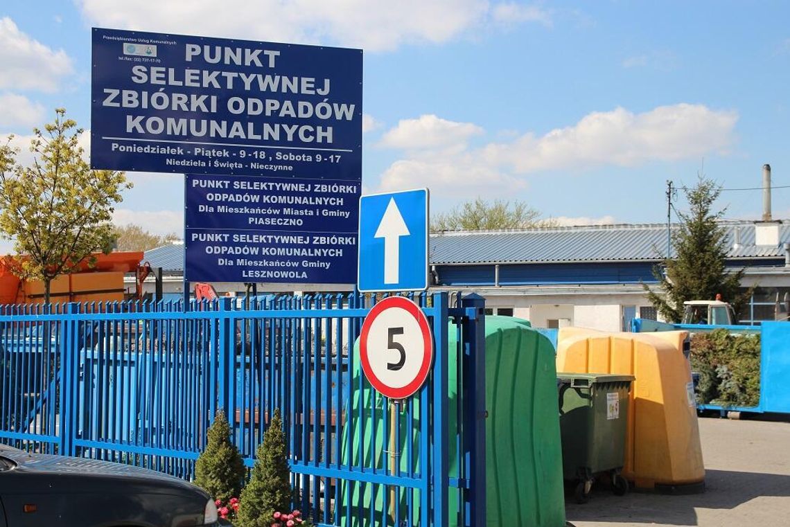 PSZOK w Piasecznie czasowo bez dojazdu. Kierowcy muszą uważać PSZOK w Piasecznie czasowo bez dojazdu. Kierowcy muszą uważać