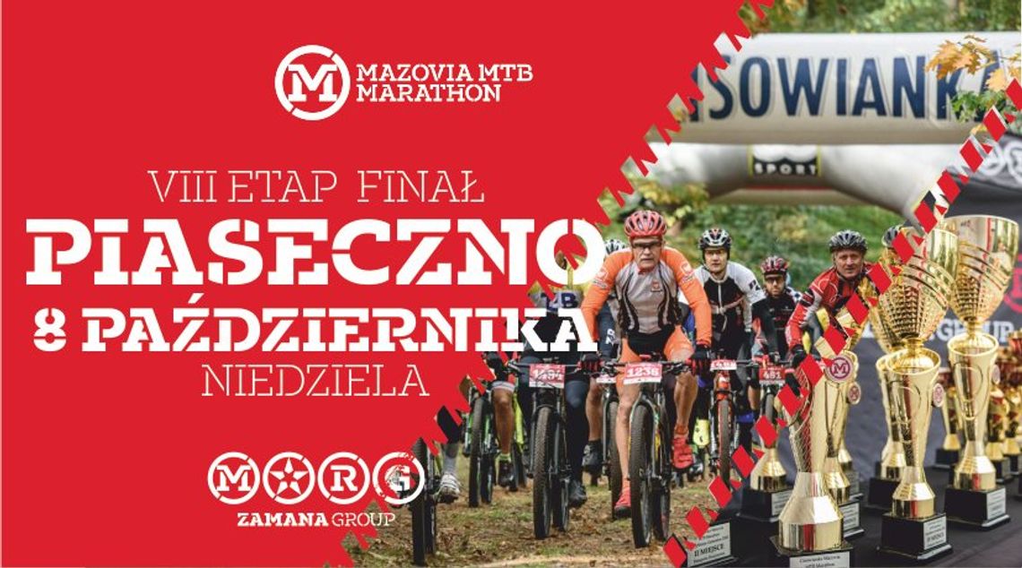 Rowerowe Zawody na Mistrzowskim poziomie Piaseczno Mazovia MTB Marathon