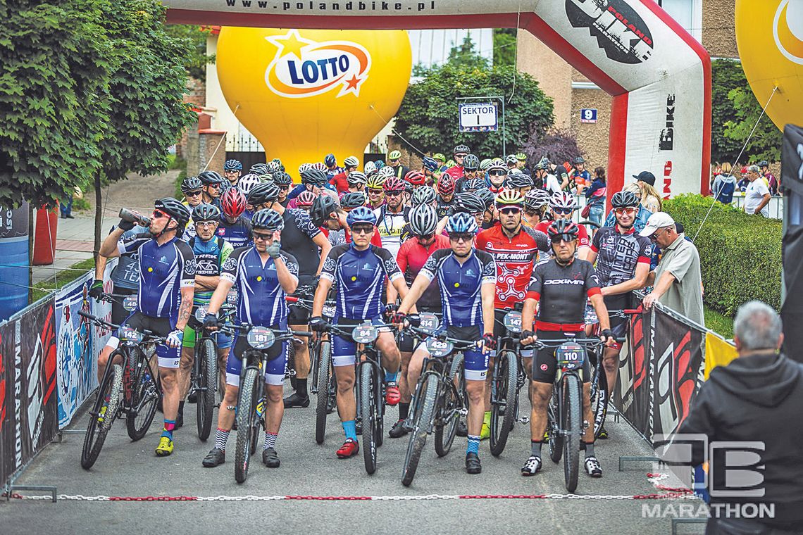 Ścigali się na rowerach w ramach II etap Lotto Poland Bike Marathon