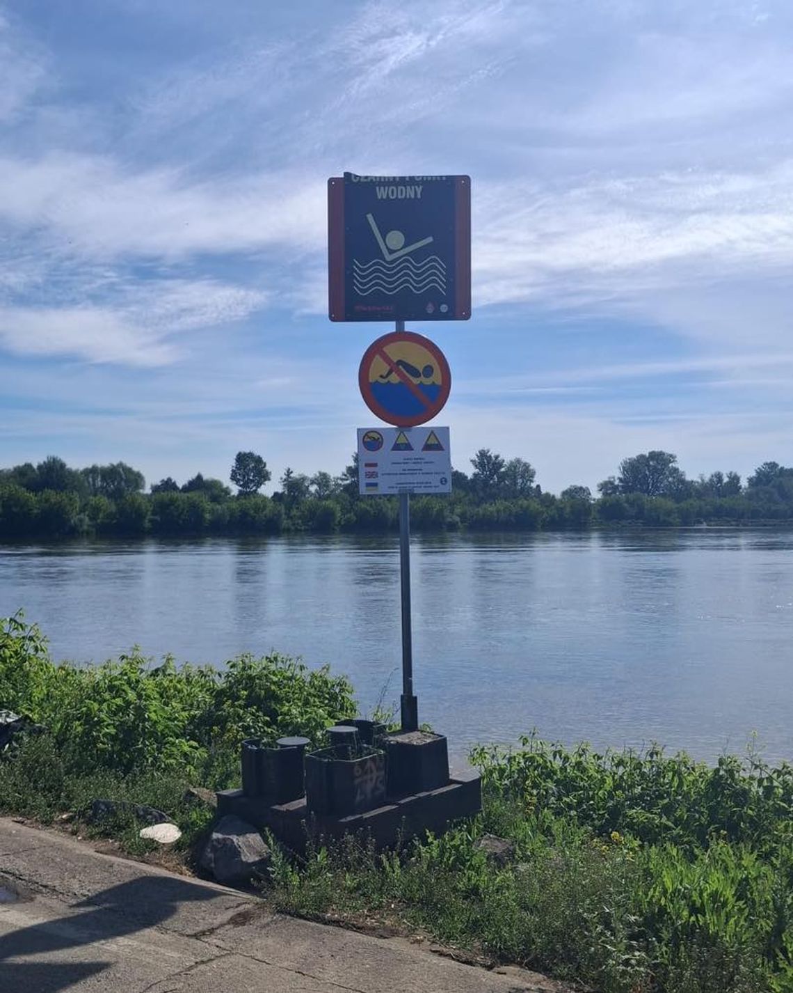 Służby apelują: Wisła to nie kąpielisko