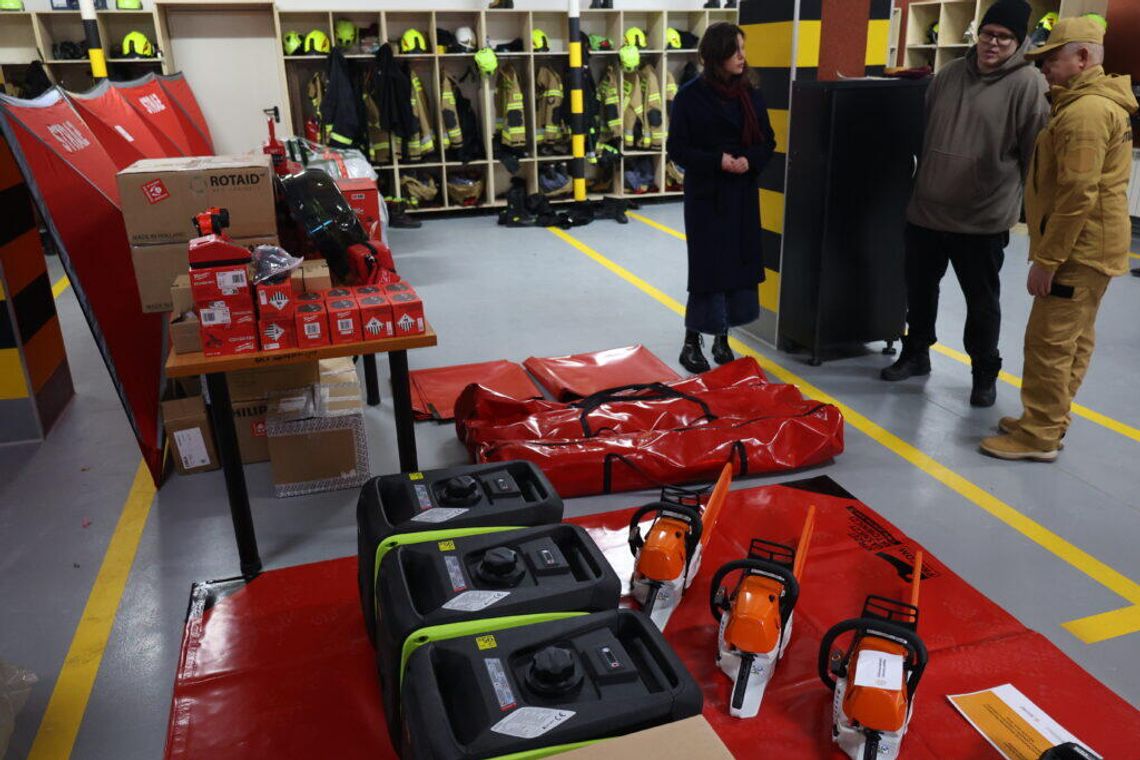 Sprzęt i szkolenia dla OSP w Gminie Lesznowola