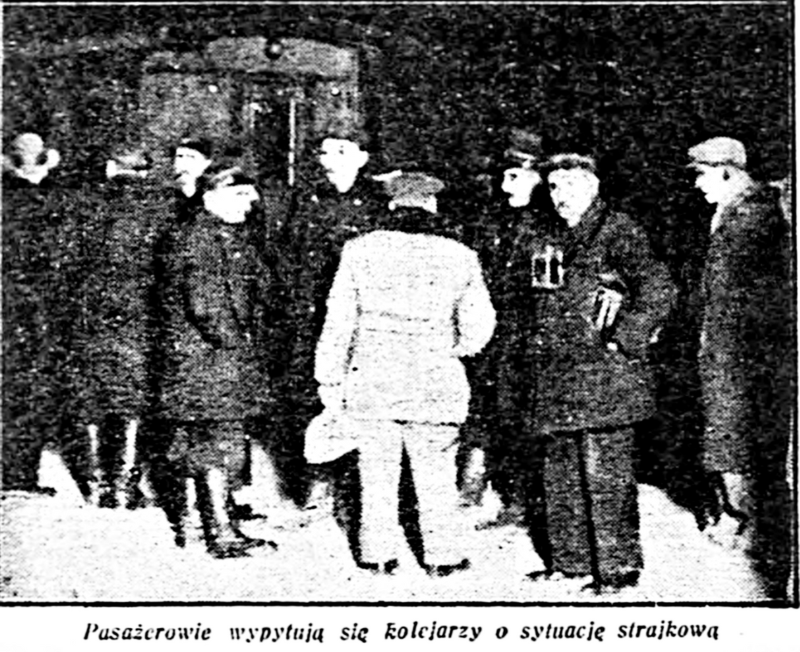 Strajk kolejek dojazdowych w 1937 r.