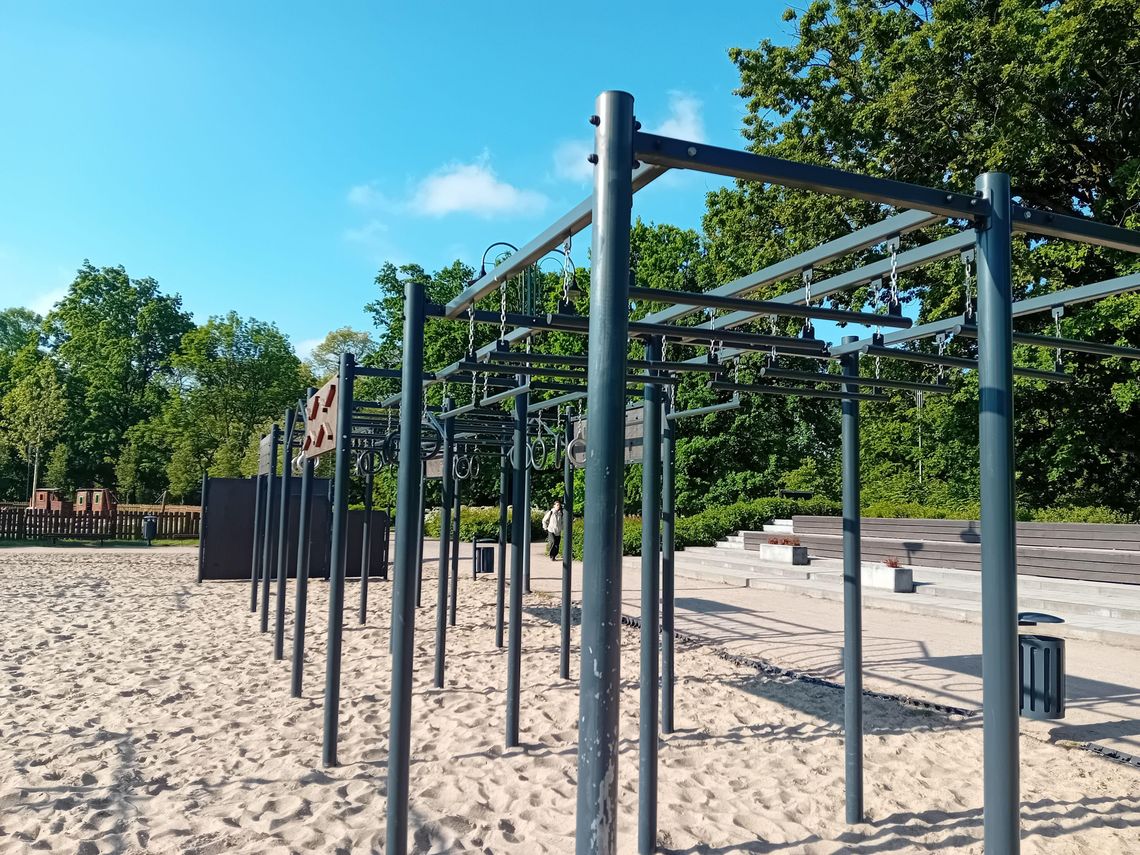 Nowa strefa street workout w wakacje?
