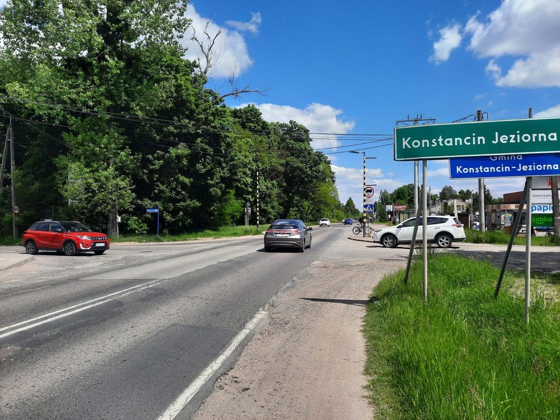 Sygnalizacja jeszcze we wrześniu. A droga 721 czeka na ZRID