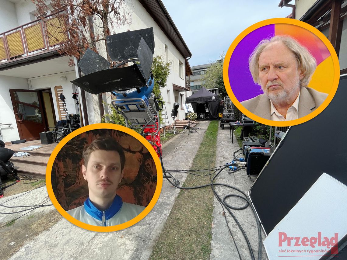 Tajemniczy film z Andrzejem Grabowskim powstaje w Piasecznie