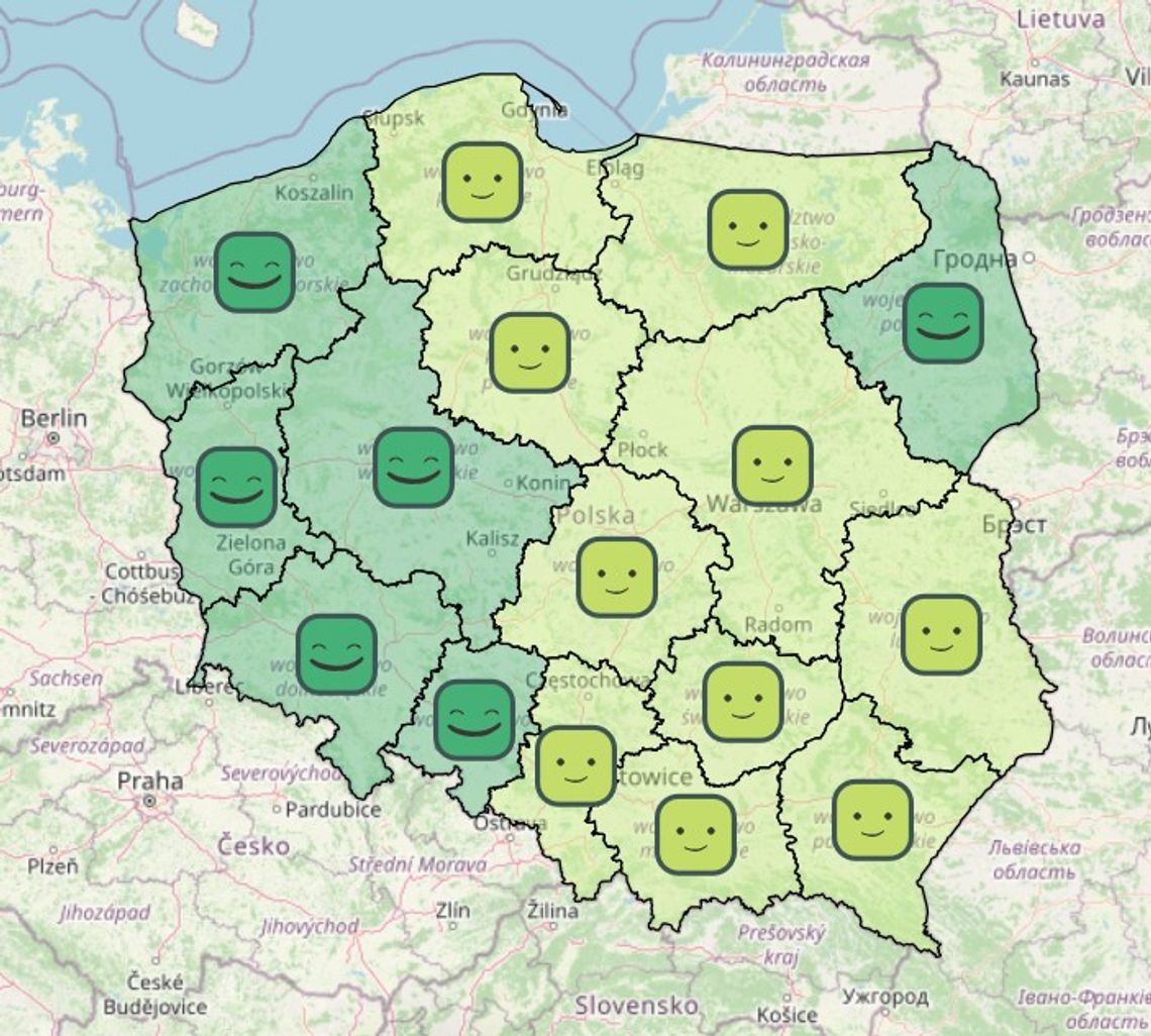 Ten system automatycznie ostrzeże cię przed szkodliwym powietrzem