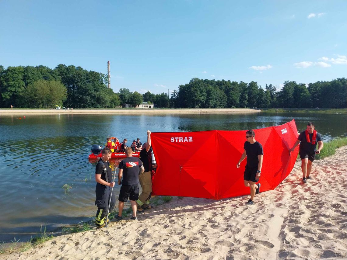 Tragiczna kąpiel, nie żyje 41-letni mężczyzna