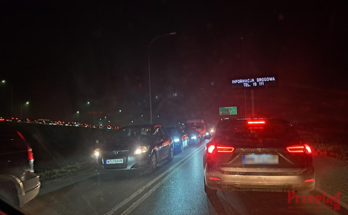 Trasa S7 w Zgorzale całkowicie zablokowana [AKTUALIZACJA]