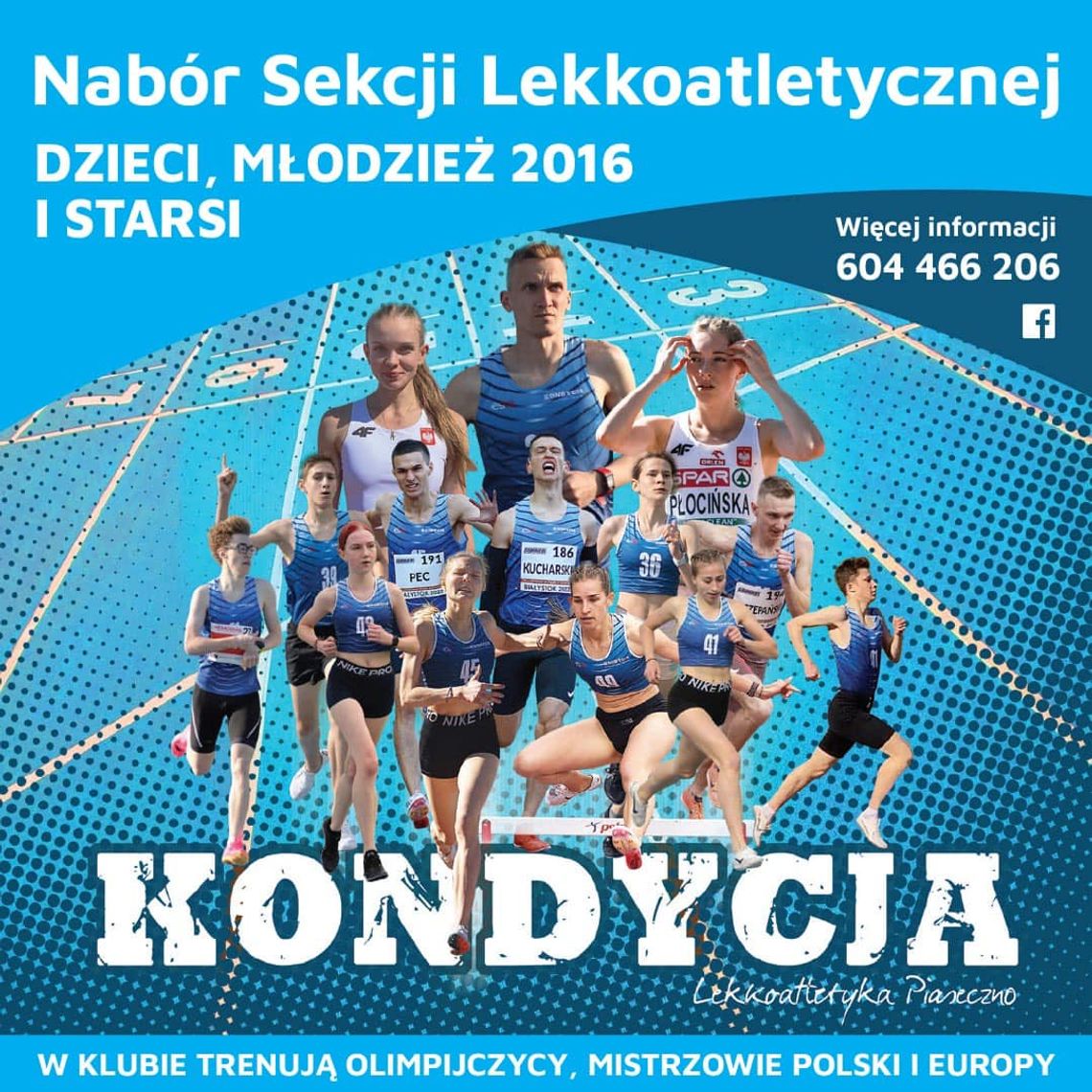 Trenuj z mistrzami. Kondycja Piaseczno zaprasza na treningi Trenuj z mistrzami. Kondycja Piaseczno zaprasza na treningi