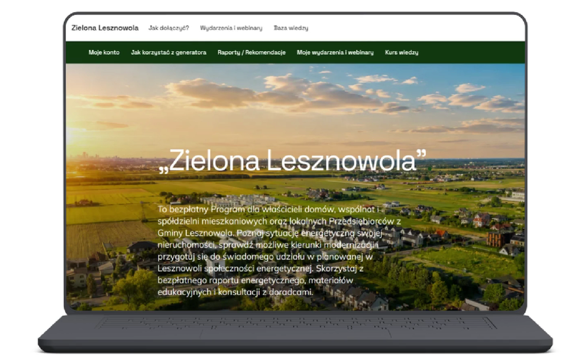 Twoja nieruchomość może być częścią energetycznego planu Lesznowoli