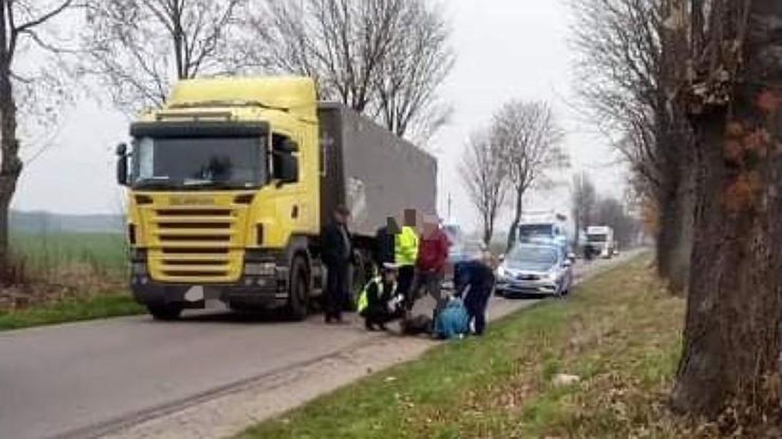 Uderzył autem w ciężarówkę, potem ją porwał. Rajd mieszkańca powiatu