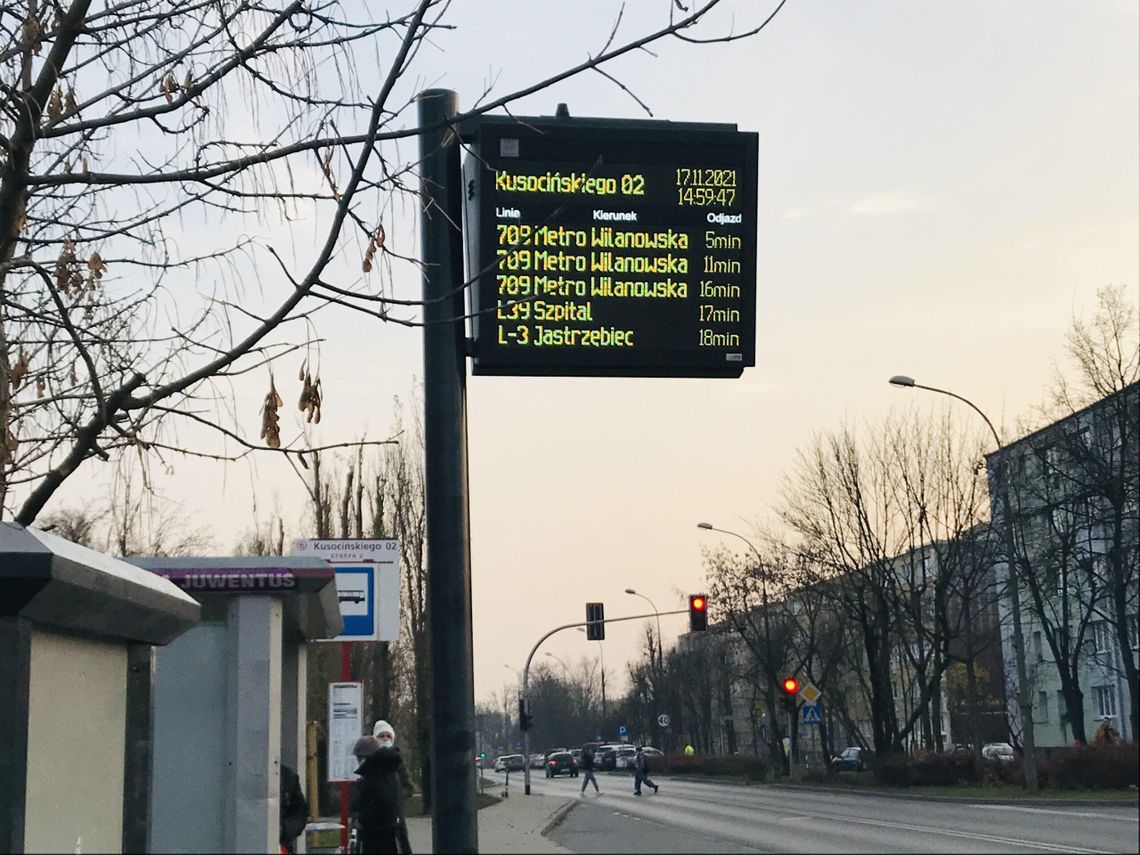 Ułatwienia dla pasażerów komunikacji miejskiej