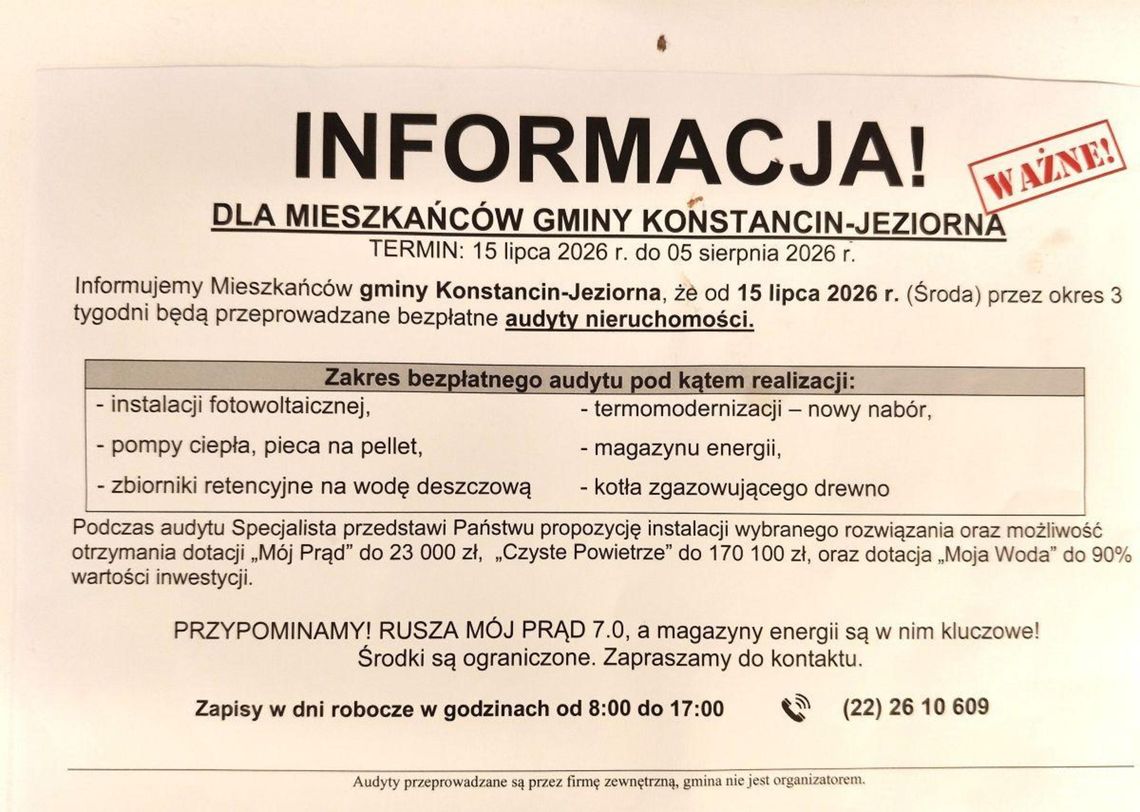 Ulotki, które mogą wprowadzać w błąd. Gmina ostrzega Ulotki, które mogą wprowadzać w błąd. Gmina ostrzega