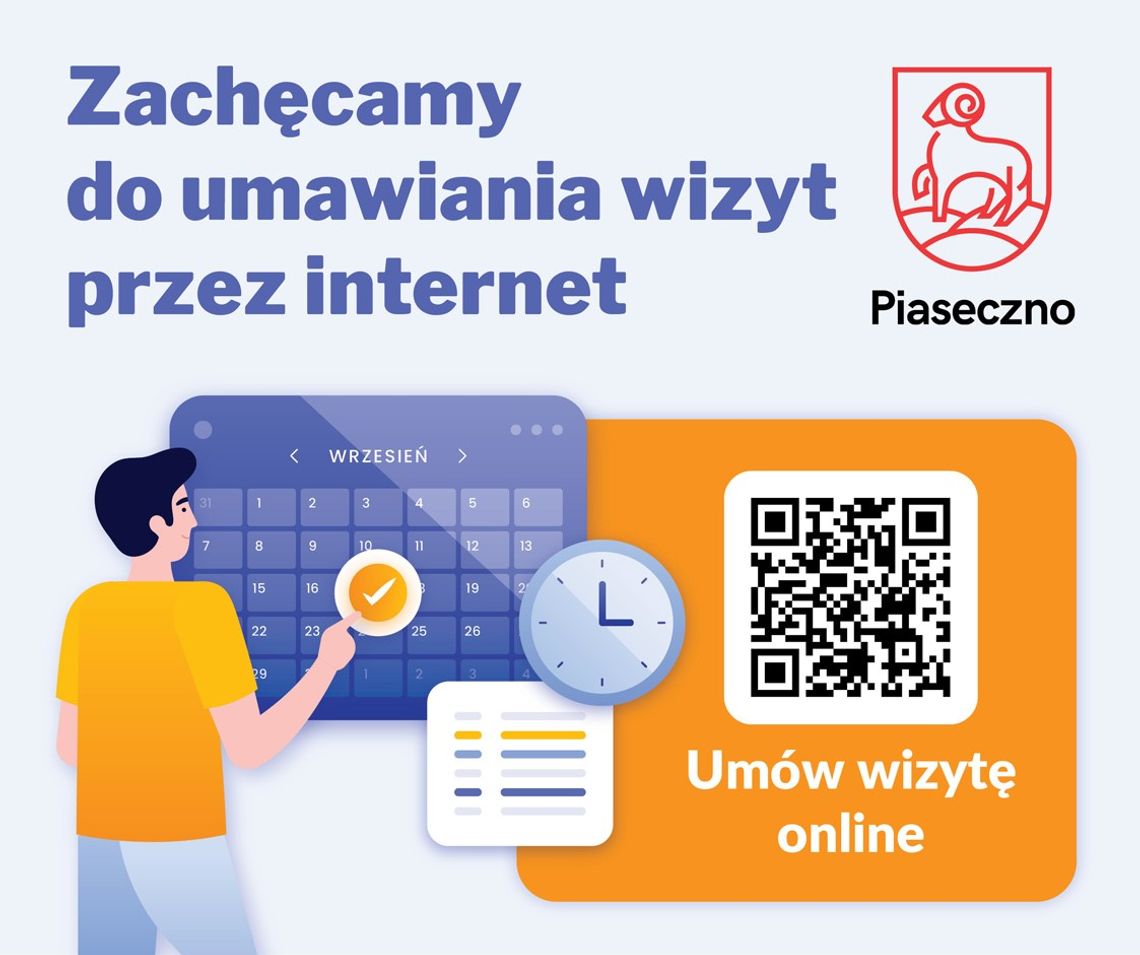 Umów wizytę w urzędzie przez internet