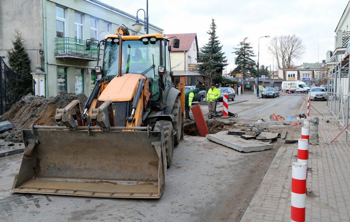 Uwaga awaria! Nieprzejezdna ulica w centrum miasta