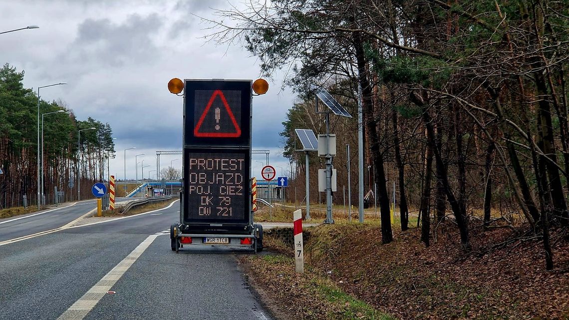 Uwaga kierowcy! Trwa protest rolników (AKTUALIZACJA)