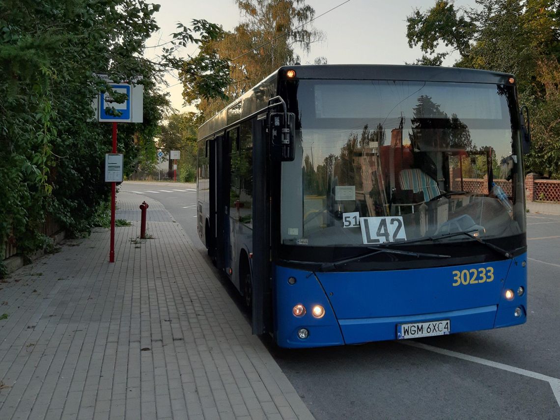 W Konstancinie nie będą jeździć linie L