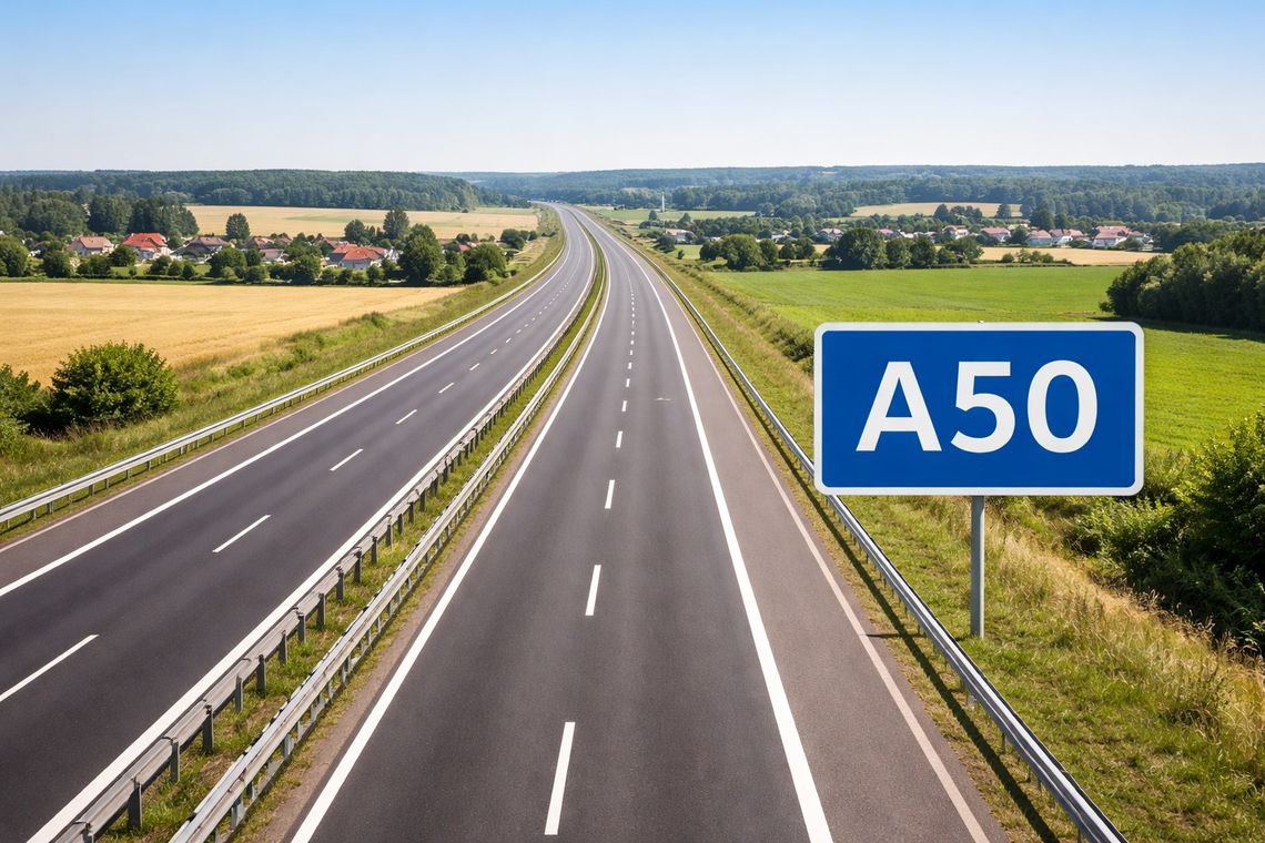 Wójt Prażmowa o planach budowy autostrady A50