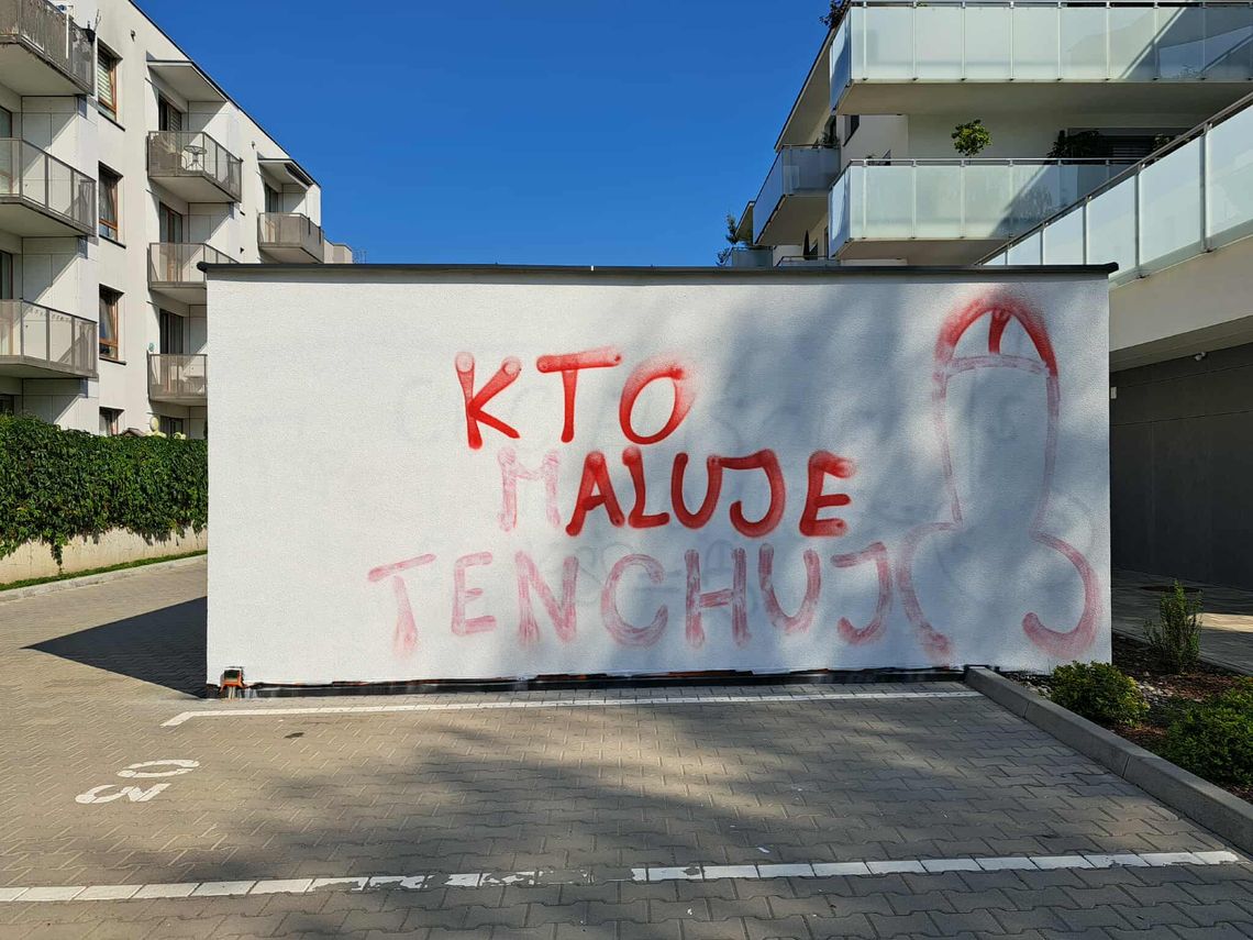 Wulgaryzmy na murach Piaseczna – czy ktoś zareaguje?