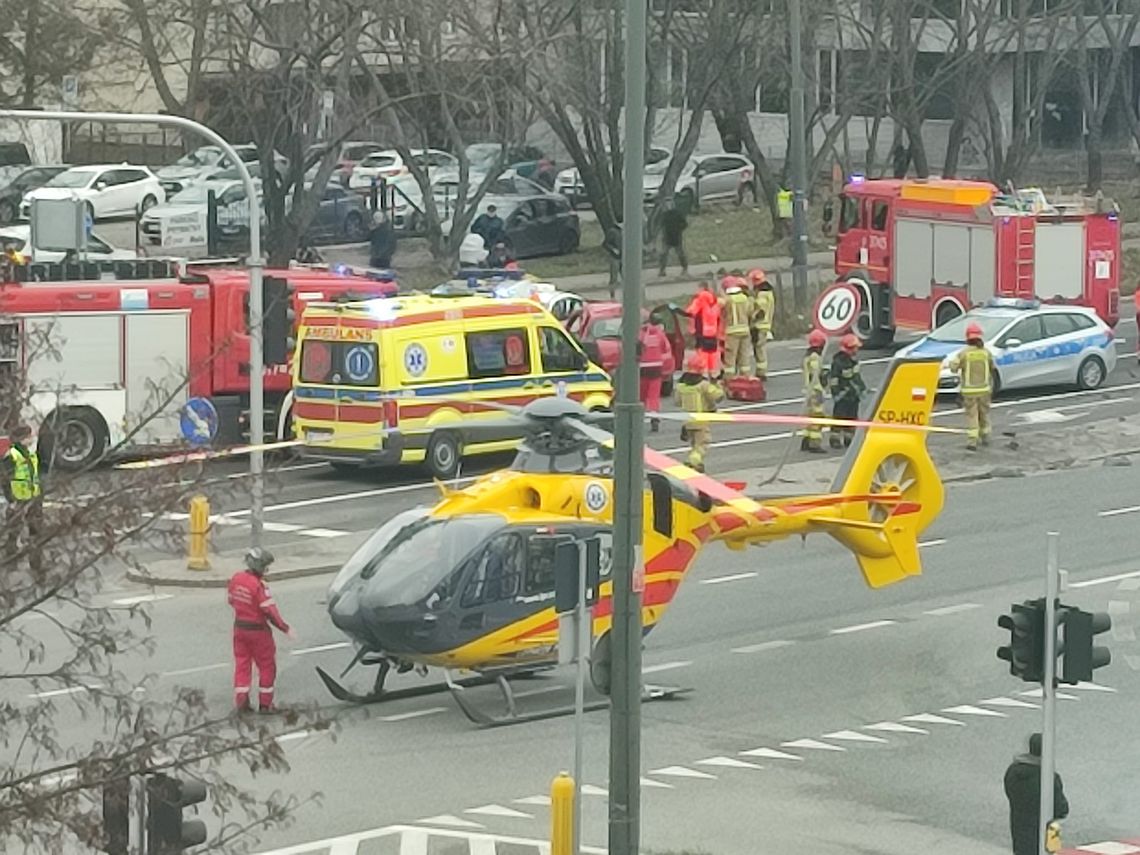 Wypadek karetki na Puławskiej. Poważne utrudnienia w stronę Piaseczna! AKTUALIZACJA!