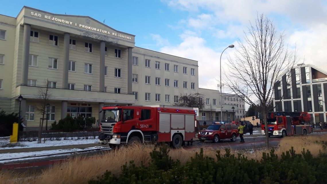 Zadymienie w piaseczyńskim sądzie. Budynek ewakuowano