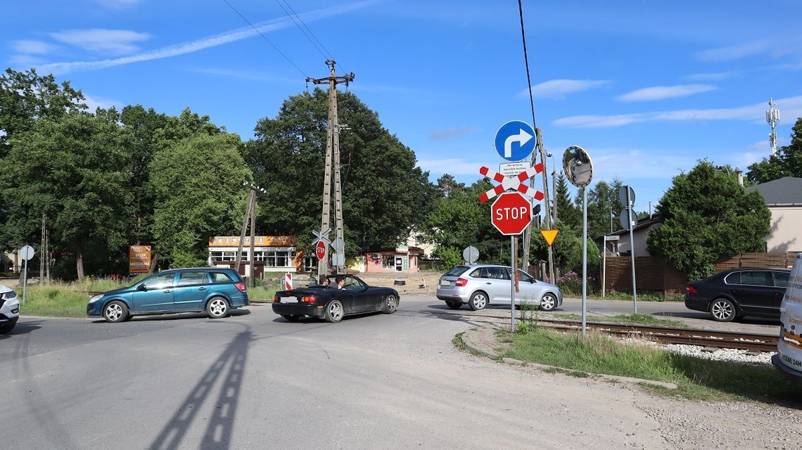 Chaos komunikacyjny - remont drogi, kontrole rowerzystów