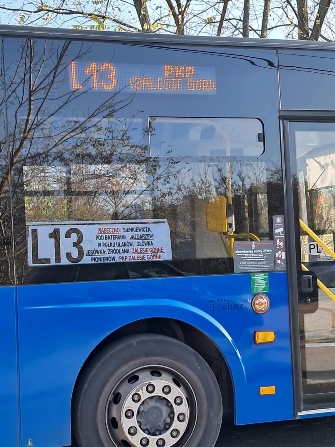 L54 zamiast L13 dla mieszkańców Góry Kalwarii