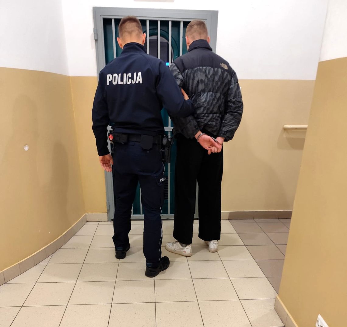 Zatrzymany za posiadanie narkotyków Zatrzymany za posiadanie narkotyków