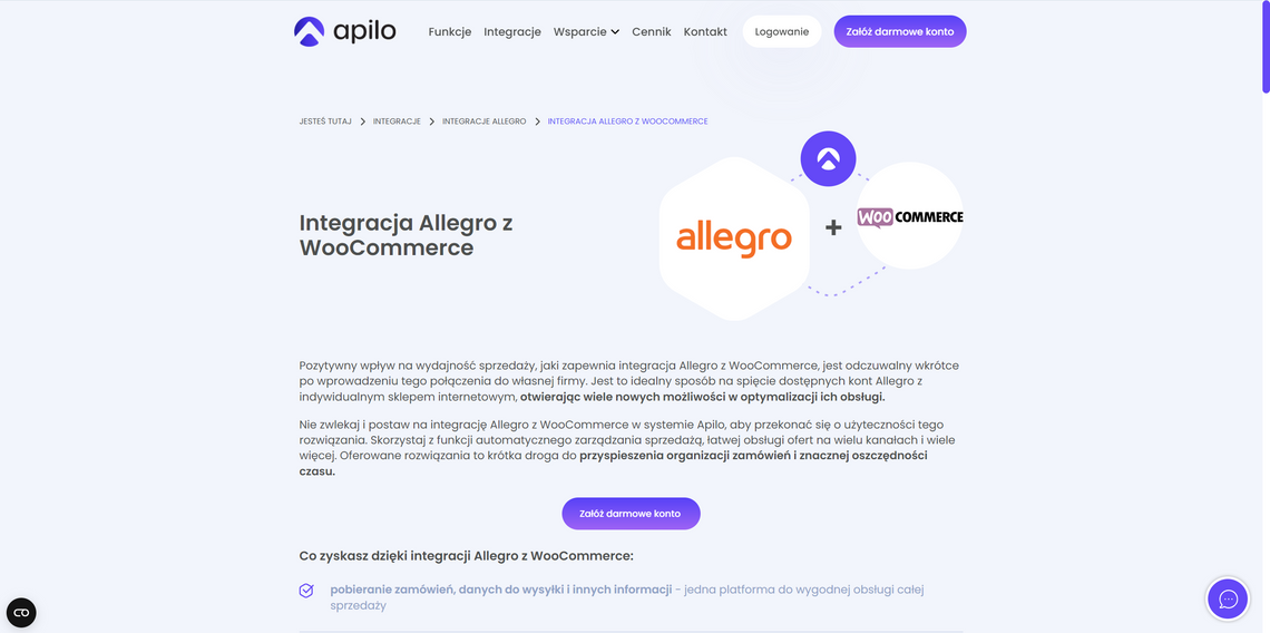 Zintegruj sprzedaż na Allegro ze swoim sklepem WooCommerce | Apilo