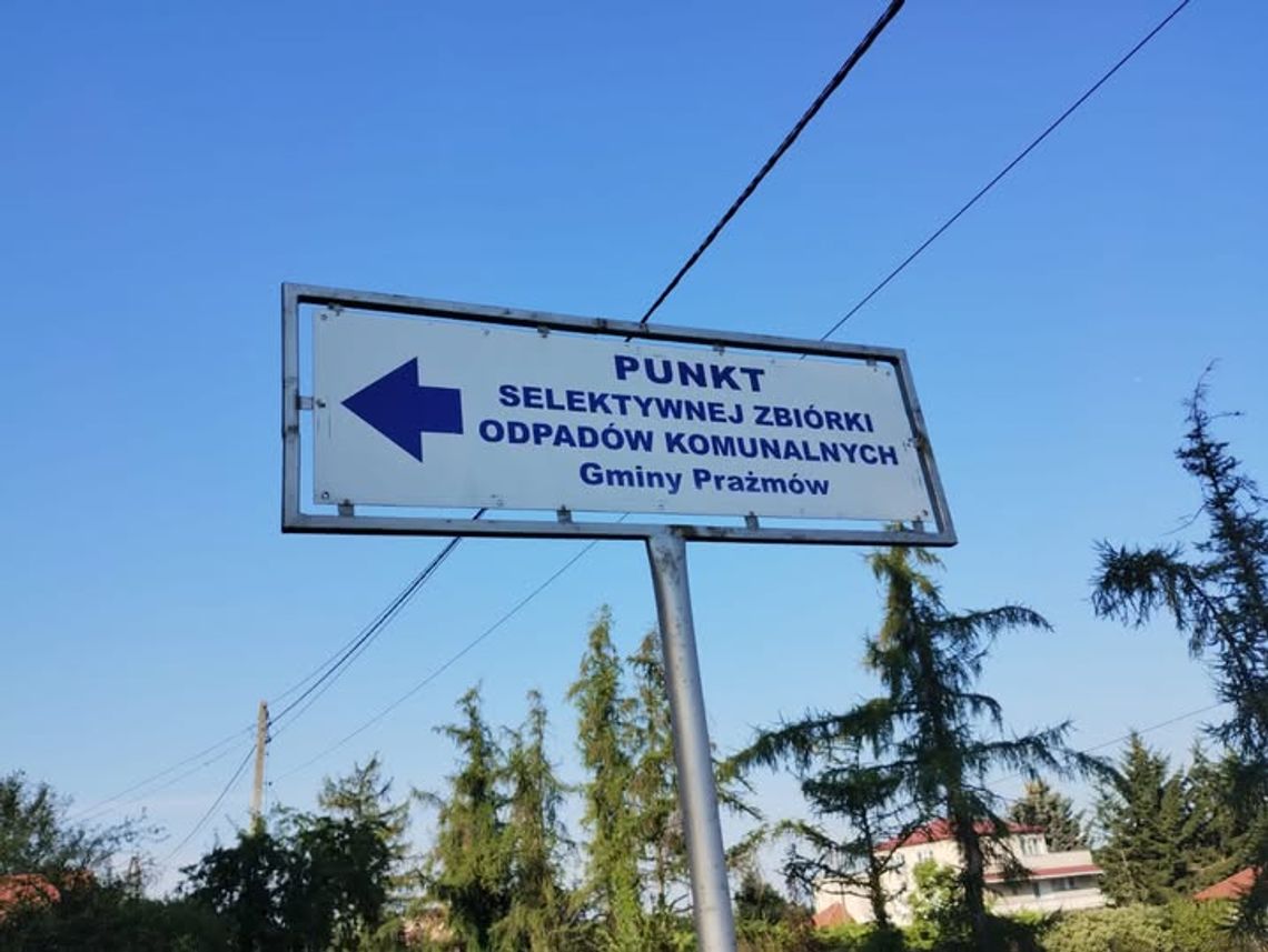 Zmiany w PSZOK w Prażmowie. Od lipca obowiązują nowe zasady Zmiany w PSZOK w Prażmowie. Od lipca obowiązują nowe zasady