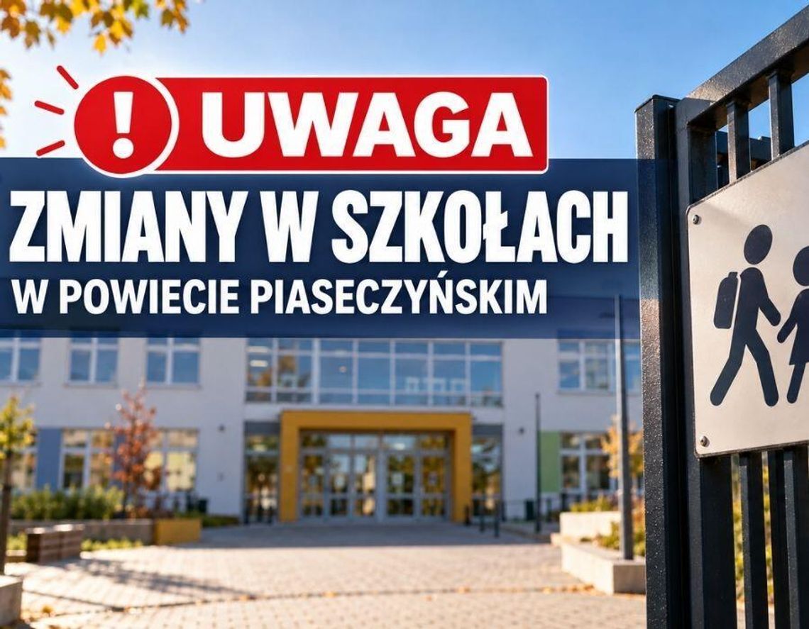 Zmiany w szkołach w powiecie piaseczyńskim. Co czeka uczniów w piątek, 9 października? Zmiany w szkołach w powiecie piaseczyńskim. Co czeka uczniów w piątek, 9 października?